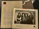METALLICA - Garage Days Vinyl Lp   white label Promo with press kit  Mint