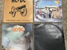 AC/DC - Let There Be Rock - back in black for those & dirty deeds Vinyl LP Lot