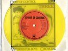 U2 -Three:Out Of Control- Very Rare CBS Irish Yellow Vinyl 7