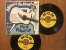 HANK WILLIAMS - MOANIN' THE BLUES, MGM X-168, 45 RPM, DOUBLE EP, 1952, RARE