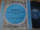 GERHARDT TASCHNER - PAUL ROETHER / BEETHOVEN violin concerto / REGENT MG 5029