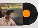 ELVIS PRESLEY - PARADISE HAWAIIAN STYLE LP VINYL Rare UK 1969 Orange Label Mono