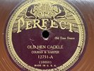 Country-78 RPM-Joe Evans & Arthur McLain-Old Hen Cackle/Sourwood Mtn-Rare-E