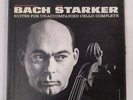 (LP)  JANOS STARKER / Bach / Suites For Unaccompanied Cello Complete / VG+/VG