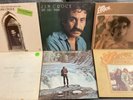 (6) Vintage Easy Listening Jim Croce John Denver James Taylor Vinyl Album Lot
