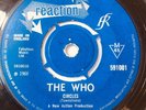 The Who. Circles. Rare deleted B Side of Substitute  Fair/Good only. REDUCED