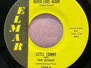 Little Tommy And The Elgins, Never Love Again / I Walk On, 7
