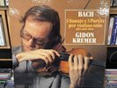 GIDON KREMER, BACH - 3 Sonate e 3 Partite per Violino Solo [VINYL, VG]