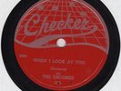 DOO-WOP 78:THE ENCORES/WHEN I LOOK AT YOU/YOUNG GIRLS/Checker 760/excellent cond