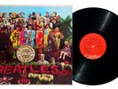 THE BEATLES - Sgt Pepper's Lonely Hearts Club Band LP Orange label Vinyl EX