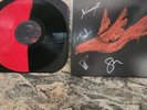 THURSDAY War All The Time Live in Brooklyn Color Half  Red Black Vinyl LP SIGNED