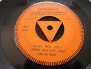 RARE LARRY WILLIAMS 1 SIDED DEMO 