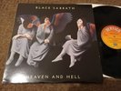 Black Sabbath-Heaven And Hell-UK 1st press-1980-Vertigo-EX+/NM