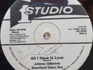 12 REGGAE / JOHNNY OSBORNE / ALL I HAVE IS LOVE / STUDIO 1 / LISTEN
