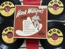 Hank Williams￼ MGM K107 Sings Rare 45’s X4 Box Set Canadian Press VG-VG+