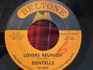DONTELLS Make A Change / Lovers Reunion 45, Rare 1963 DOO WOP Beltone 45-2040