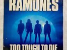 THE RAMONES Too Tough To Die Original PROMO Vinyl Record Album LP W/ Inner VG+