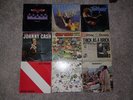 (9) CLASSIC ROCK LP record Lot, poor, led zeppelin iii van Halen woodstock sndtk