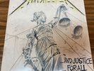Vintage METALLICA And Justice For All - Elektra/Asylum Records Double LP 1988