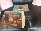 THE BEATLES - Sgt Peppers LHCB 1969 UK STEREO EARLY ONE BOX EMI LABEL RARE EX