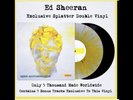 Ed Sheeran - Subtract Limited Edition Deluxe Splatter Vinyl - SOLD OUT & RARE