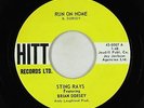 Garage/Surf 45 - Sting Rays - Run On Home/Fastback - Hitt Canada - VG+ mp3