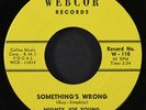MIGHTY JOE YOUNG: suffering soul / something's wrong WEBCOR 7
