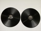 2 OLD Antique 1909 BIBLE Students Ass. RECORDS PHOTO DRAMA CREATION LP RELIGIOUS
