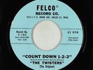 Rockabilly Surf Inst. 45 - Twisters - Count Down 1-2-3/Speed Limit - Felco - VG+