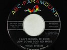 Rockabilly 45 - Vince Everett - I Ain't Gonna Be Your Low Down Dog - ABC - mp3