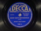 78 RPM -- Shorty Bob Parker (Kid Prince Moore, gt), Decca 7488, E  Blues