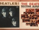 2 Vintage Beatles Vinyl Mono LPs Meet the Beatles and The Beatles Second Album 