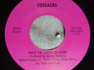 MN GARAGE ROCK BAND 45 THE COSSACKS-WHEN THE LIGHTS GO DOWN/ SUDDENLY