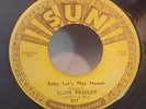 Elvis Presley BABY LET'S PLAY HOUSE (ROCKABILLY 45 ) SUN 217 PLAYS VG+
