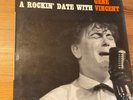 GENE VINCENT - A Rockin' Date With FRENCH 1963 blues ROCK Vinyl LP