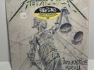Metallica And Justice For All 1988 Vinyl Record LP Original Yellow Hype Sticker