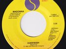 MADONNA Everybody RARE ORIG US 7