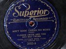 Flossie Smith & The Red Hot Twins SUPERIOR 2603 G PREWAR BLUES / GOSPEL 78