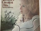 Tammy Wynette signed vinyl Tammy's Greatest Hits - Epic BN 26486