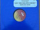 Depeche Mode Get The Balance Right CBS XSSC 5436 Vinyl 12