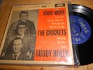 the crickets/buddy holly  vinyl  45 pic. sl. EP         four more...
