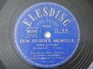 Yiddish Henri Gerro Riwka Ben Zabes French 78RPM Elesdisc LS 5