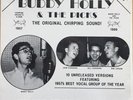 BUDDY HOLLY ORIGINAL CHIRPING SOUND 1986 USA PICKS VINYL LP PA-1111 WITH BOOKLET