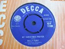 Billy Fury - My Christmas Prayer 1959 UK 45 DECCA