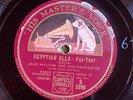 HMV (E) B5996 Jack Hylton Orch EQYPTIAN ELLA 1931 JAZZ 78 rpm E+/EE+