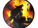 SATANIC WARMASTER Aamongandr LP Picture Disk Vinyl Pest The True Werwolf Vargrav