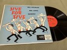 BILL HOLMAN MEL LEWIS QUINTET Jive For Five 1959 ANDEX West Coast Jazz VG+