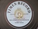 Jamaican Calypsonians Rum And Coconut Water 78RPM Times Record UD 1005