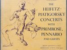 THE HEIFETZ - PIATIGORSKY CONCERTS 3LP Vinyl Box Set RCA LIVING STEREO LDS-6159