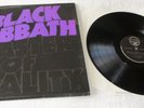 Black Sabbath Master of Reality 1973 UK WWA Box Sleeve LP